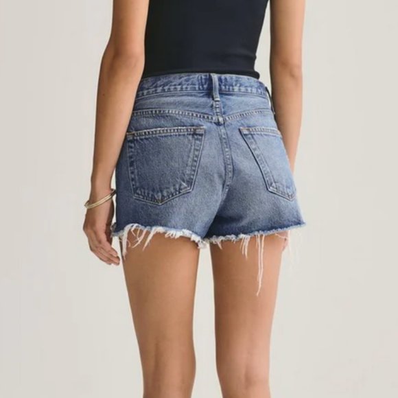 Agolde parker shorts sz 27 'lowkey' - Picture 4 of 8